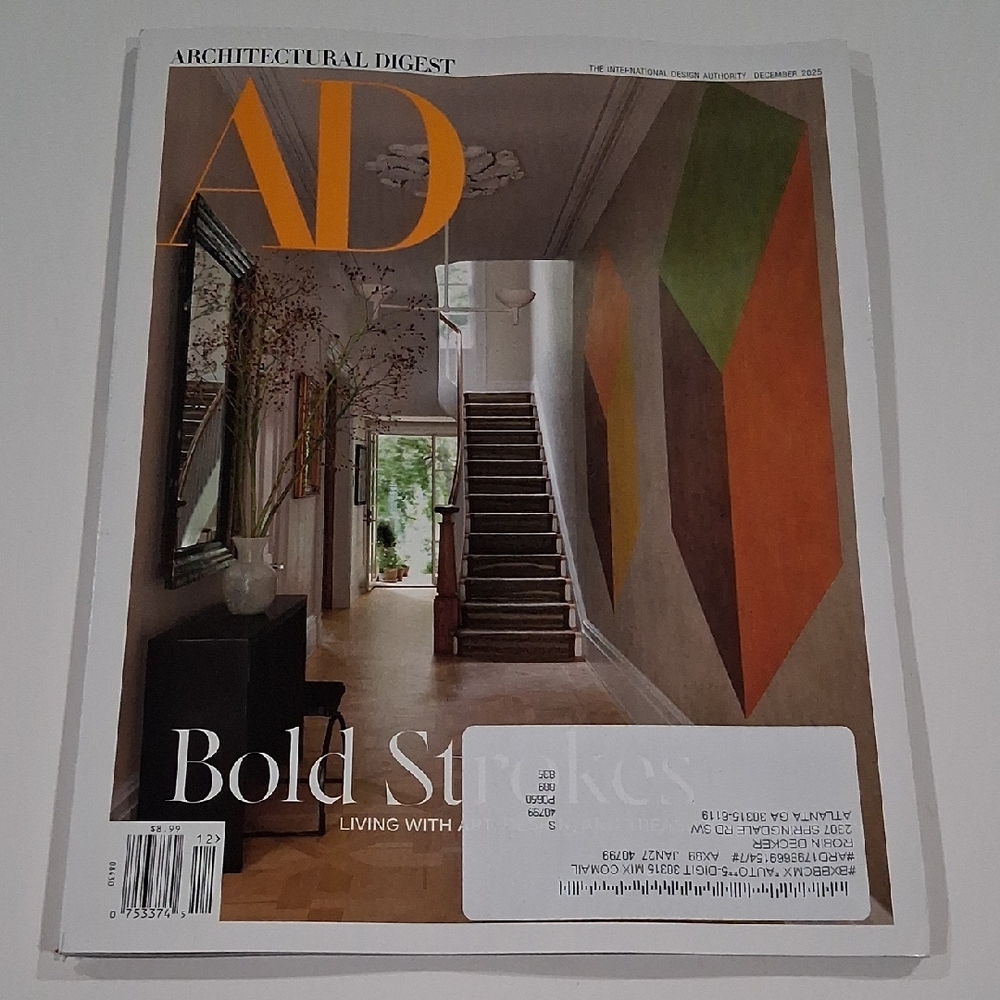 Architectural Digest Magazine | December 2025 Issue